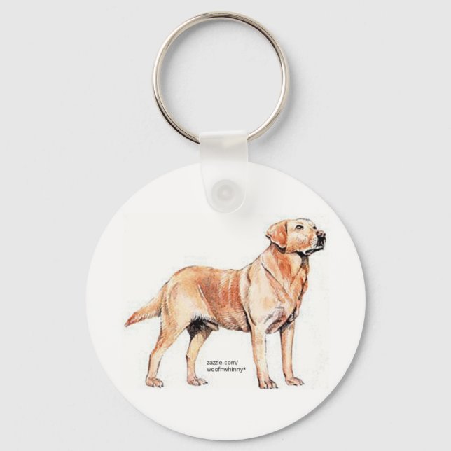 Labrador Retriever Keychain (Front)