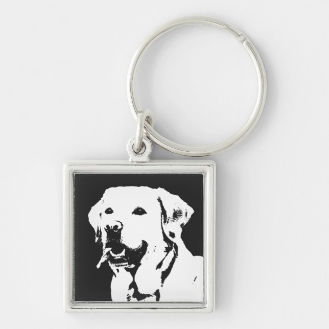 Labrador Retriever Keychain (Front)