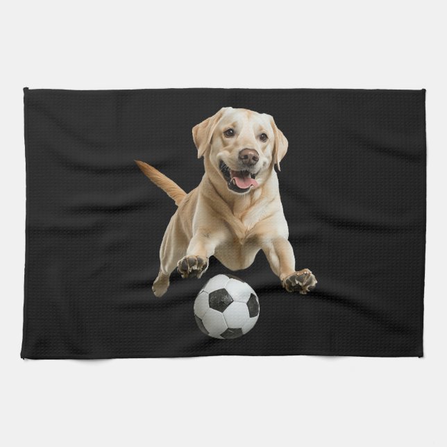 Labrador Retriever Kitchen Towel (Horizontal)