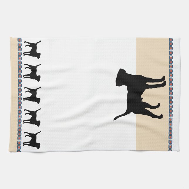 Labrador Retriever Kitchen Towel (Horizontal)
