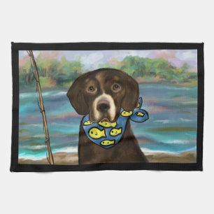 Labrador Retriever Kitchen Towel