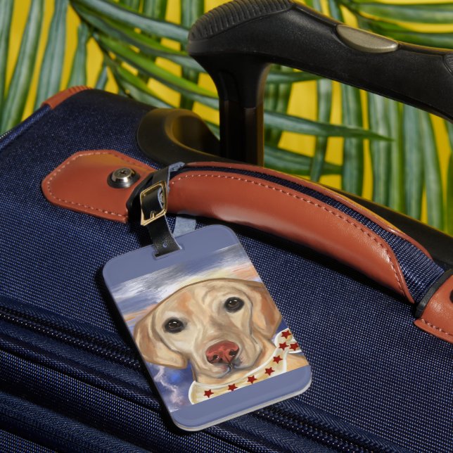 Labrador Retriever    Luggage Tag (Front Insitu 1)
