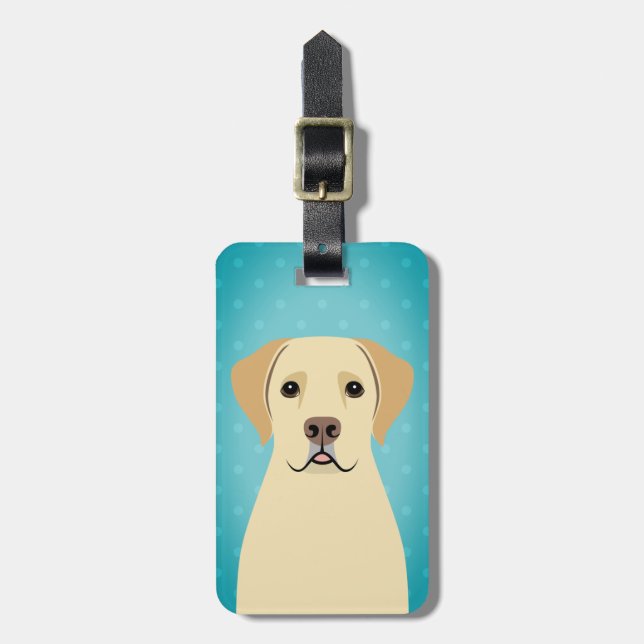 Labrador Retriever Luggage Tags (Front Vertical)