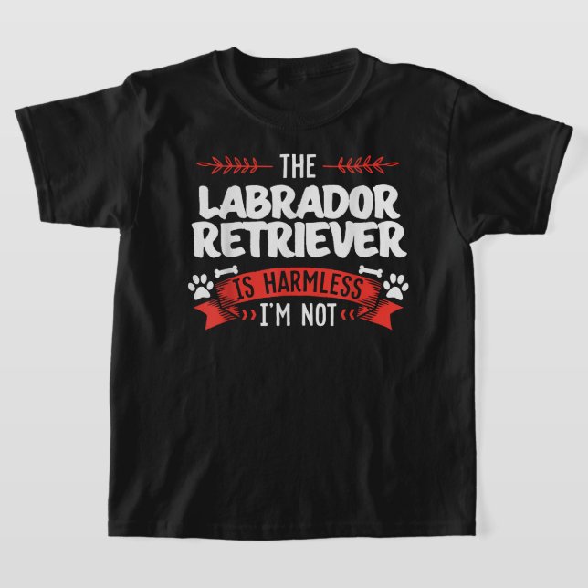 Labrador Retriever Men Women Dog Mom Dog Lover T-Shirt (Laydown)