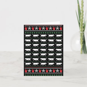 Labrador Retriever Merry Christmas Ugly Sweater Do Card