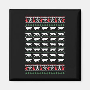 Labrador Retriever Merry Christmas Ugly Sweater Do Magnet