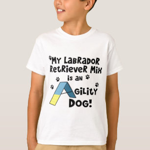 Labrador Retriever Mix Agility Dog T-Shirt