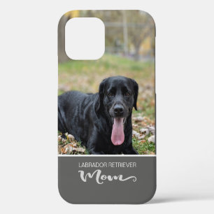 Labrador Retriever Mom Add Your Dog Photo Case-Mat iPhone 12 Case