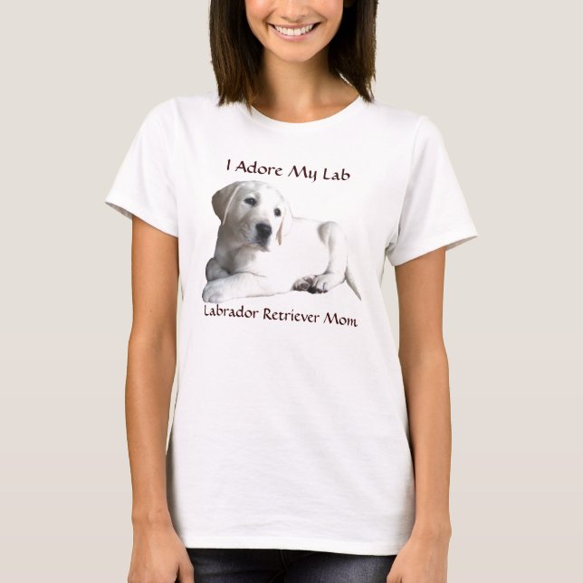 Labrador Retriever MomT-Shirt T-Shirt (Front)
