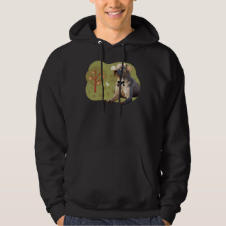 Labrador Retriever Mountains Hoodie
