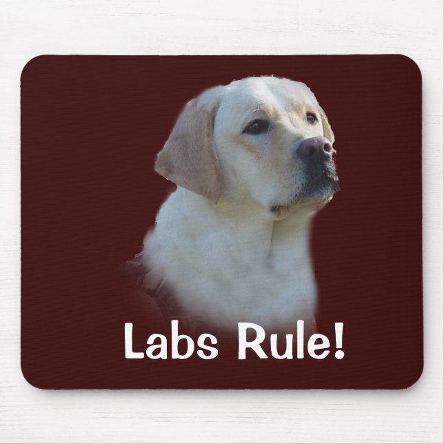 Labrador Retriever Mouse Pad (Front)