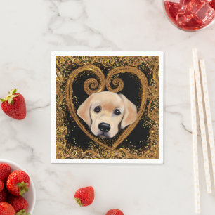 Labrador Retriever Napkin