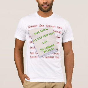 Labrador Retriever Naughty or Nice T-Shirt
