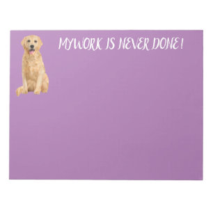 LABRADOR RETRIEVER NOTEPAD