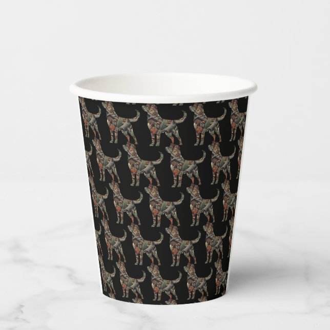 Labrador Retriever Paper Coffee Cups (Front)