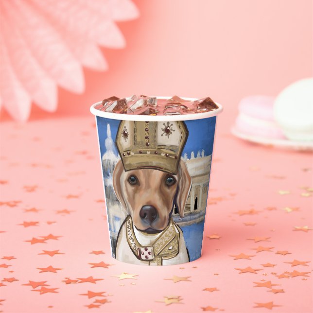 Labrador Retriever  Paper Cups (Insitu)