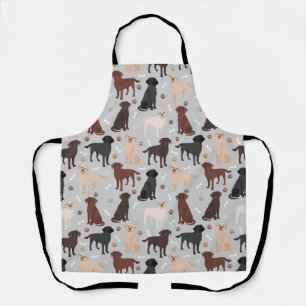Labrador Retriever Paws and Bones Apron