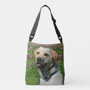 Labrador Retriever Personalize Dog Name Photos Crossbody Bag