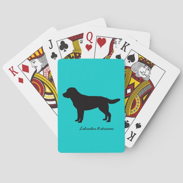 Labrador Retriever Playing Cards (Back)