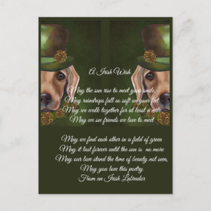 Labrador Retriever Poetry  Postcard