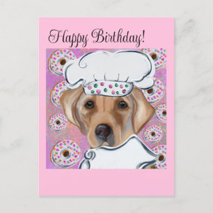 LABRADOR RETRIEVER            POSTCARD