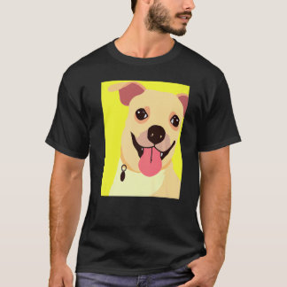 Labrador retriever puppy cute doggy artwork pup La T-Shirt