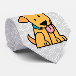 Labrador Retriever puppy dog sit golden cute pup Tie