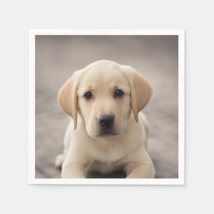 Labrador Retriever Puppy Napkin