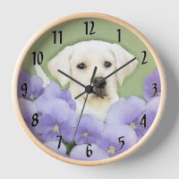 Labrador Retriever Puppy Painting Original Dog Art