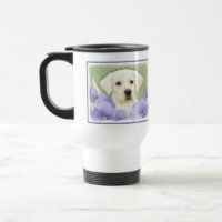 Labrador Retriever Puppy Painting Original Dog Art