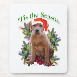 Labrador Retriever Puppy 'Tis the Season Mouse Pad