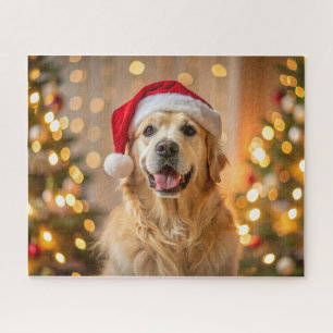 Labrador retriever, puzzle de laboratoire jaune