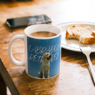 Labrador Retriever Retro Photo Dog Mom Gift Mug