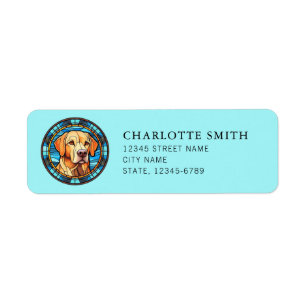 Labrador Retriever Return Address Label