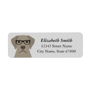Labrador Retriever Return Address Labels