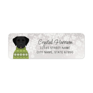 Labrador Retriever Return Address Labels