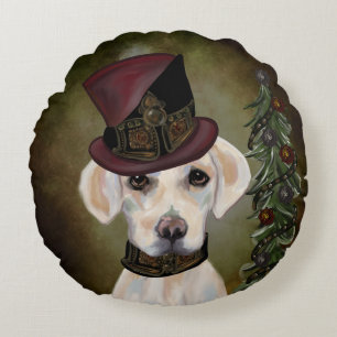LABRADOR RETRIEVER            ROUND PILLOW