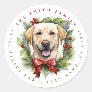 Labrador Retriever Round Stickers
