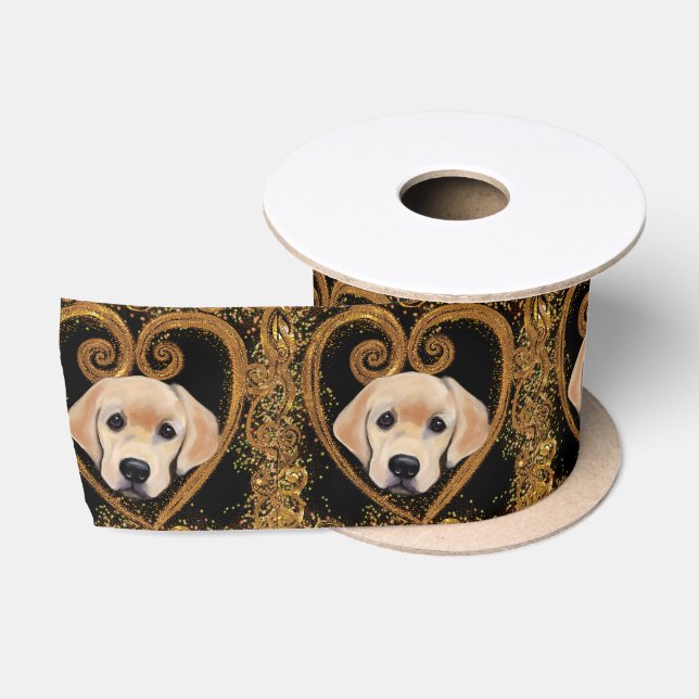 Labrador Retriever  Satin Ribbon (Spool)