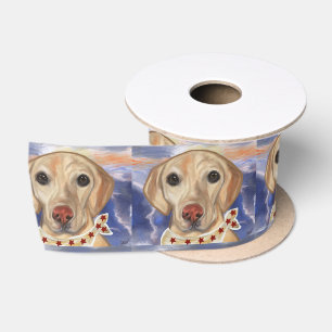 Labrador Retriever Satin Ribbon