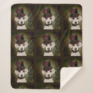 LABRADOR RETRIEVER SHERPA BLANKET