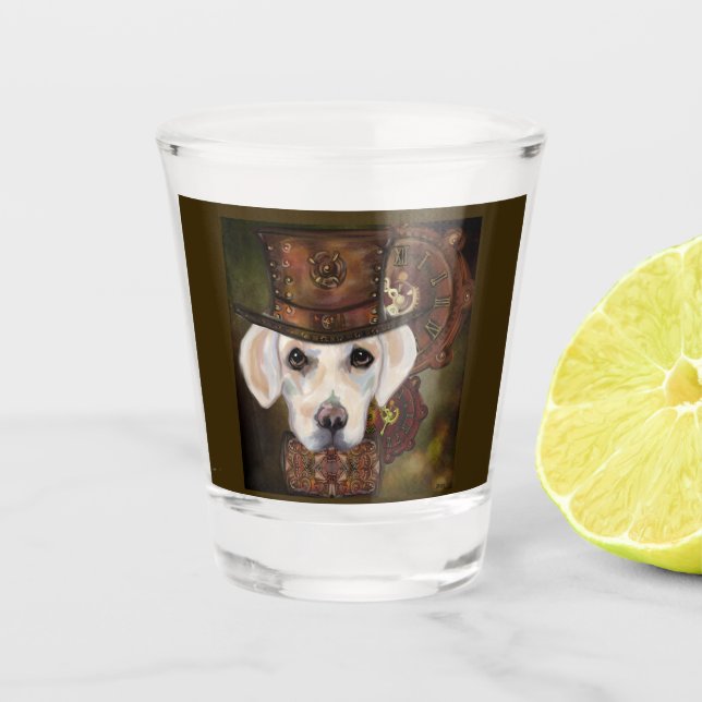Labrador Retriever   Shot Glass (Front)