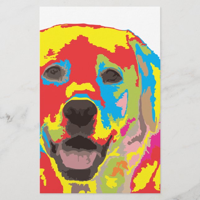 Labrador retriever stationery (Front)