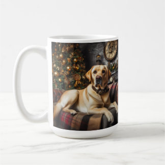 Labrador Retriever SteamPunk Christmas Mug Cup