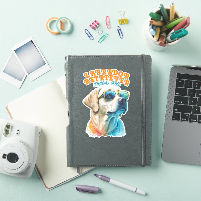 Labrador Retriever Stylish Pets (iPad Cover)
