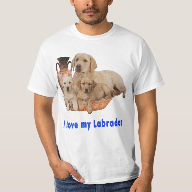 Labrador Retriever T-Shirt (Front)