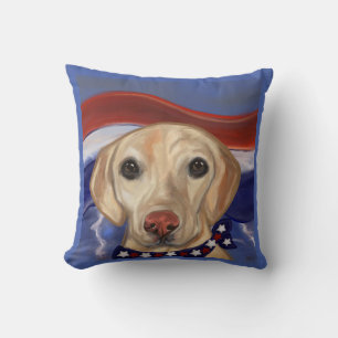 LABRADOR RETRIEVER THROW PILLOW