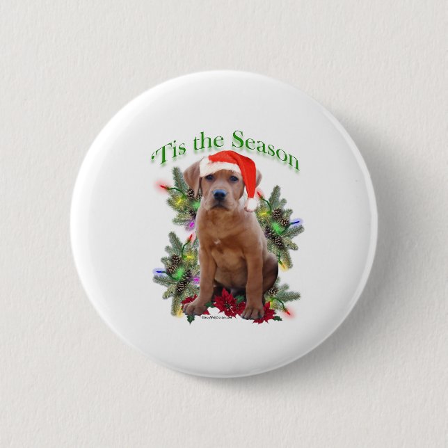 Labrador Retriever ‘Tis 2 Inch Round Button (Front)