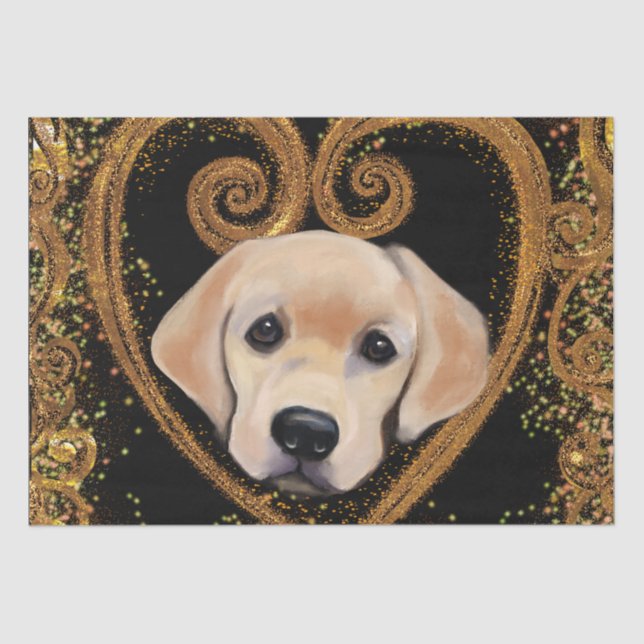 Labrador Retriever  Tissue Paper (Front)