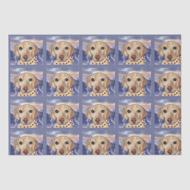 Labrador Retriever    Tissue Paper (Front)